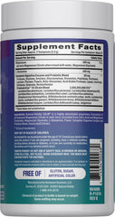 Front packaging of Calmful Gut Wildberry flavor, 6 oz