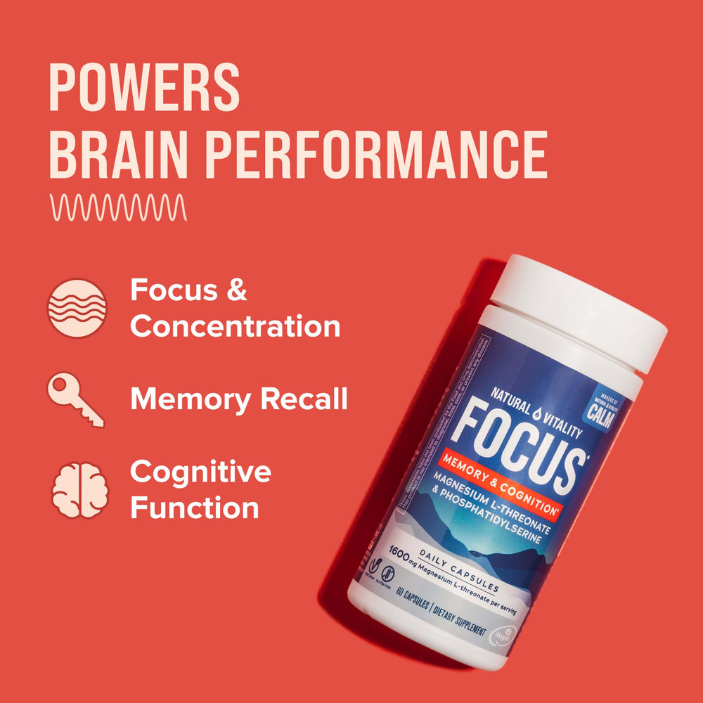 Natural Vitality Focus capsules