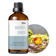Natural woody scent of Oakmoss Amber Fragrance Oil