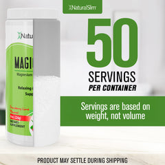 Two-pack 8oz NaturalSlim MagicMag box and canisters