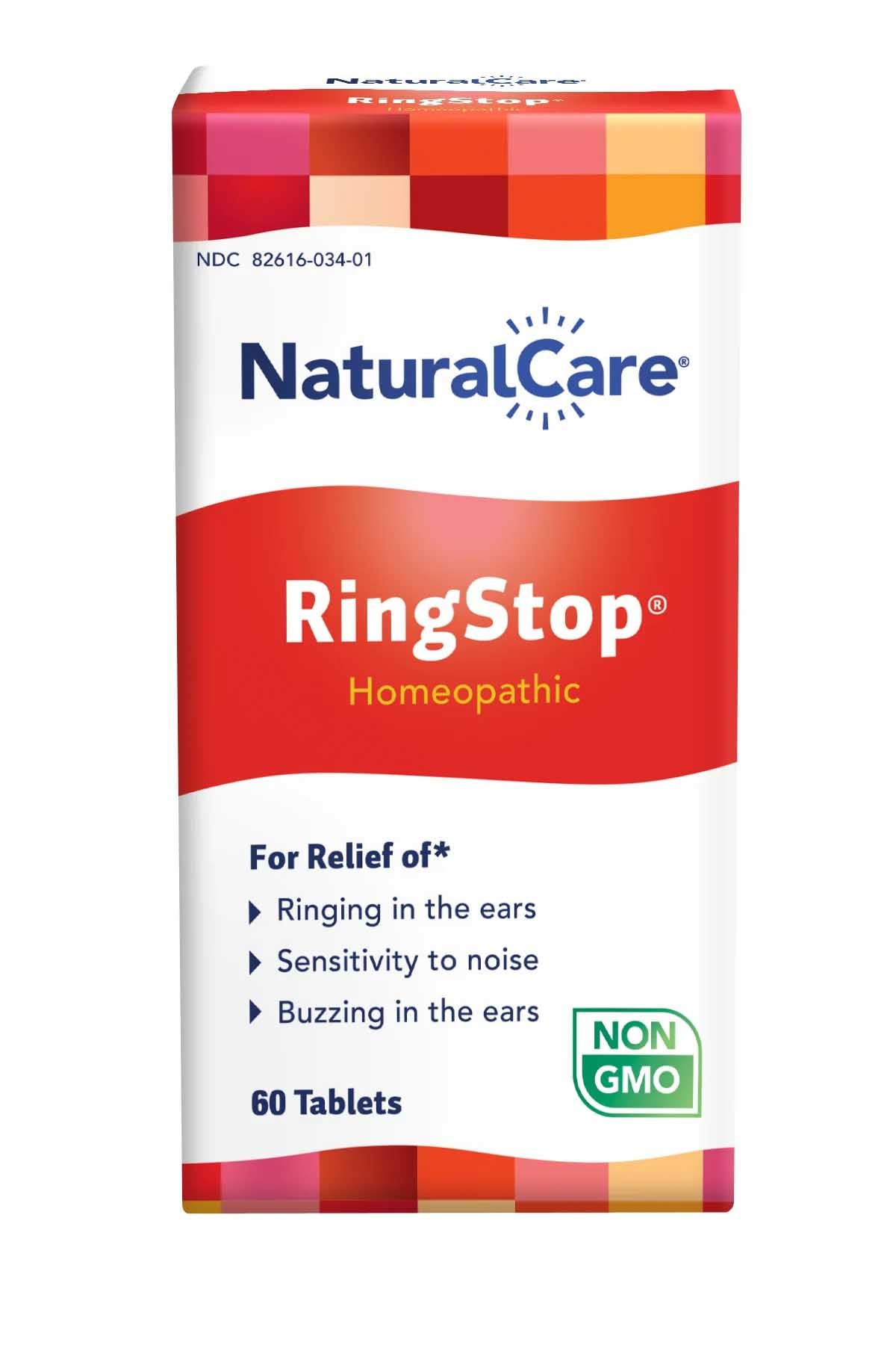 NaturalCare RingStop 60-count bottle front