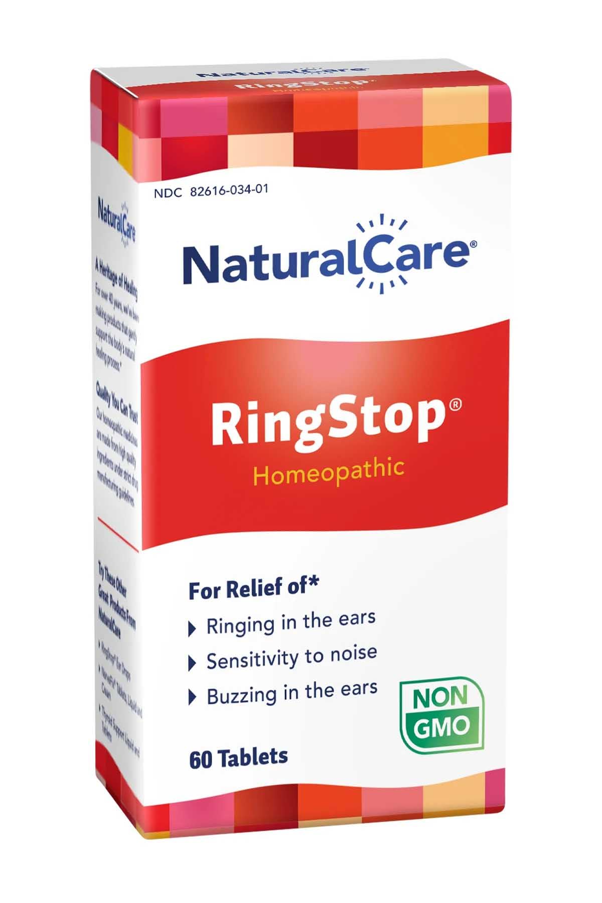 Close-up of NaturalCare RingStop tablets