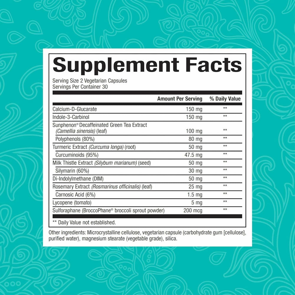 Natural Factors EstroSense bottle back lists usage directions for estrogen support.