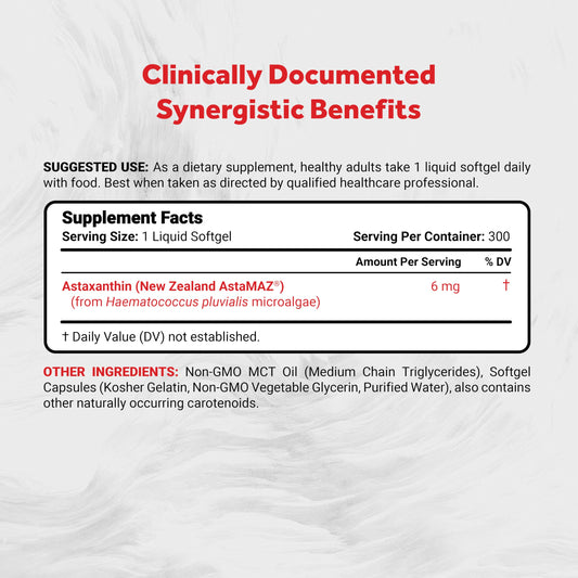 Close-up of Naturalis Astaxanthin mini-softgels