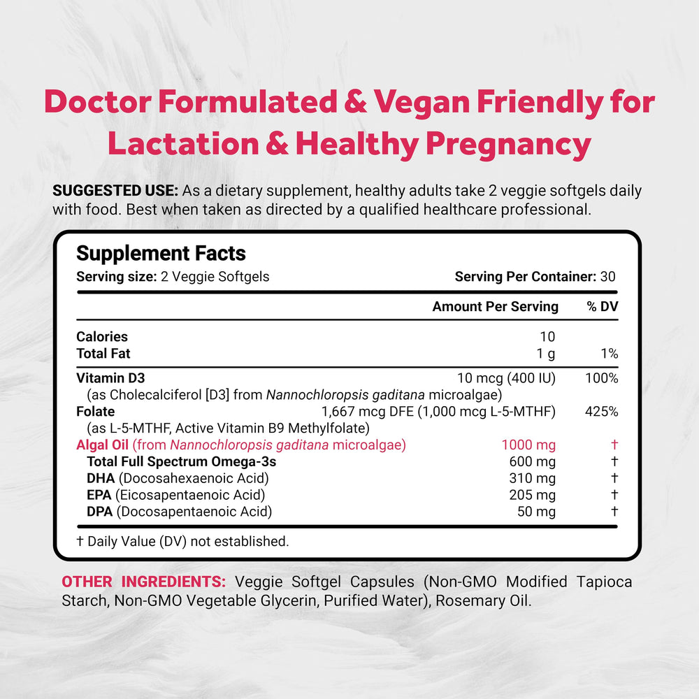 Close-up of Naturalis Vegan Prenatal softgels