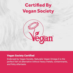 Vegan Society Certified logo on packaging