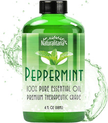 Naturalitana Peppermint Essential Oil packaging box