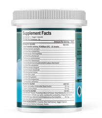 30 vegan capsules displayed in bottle