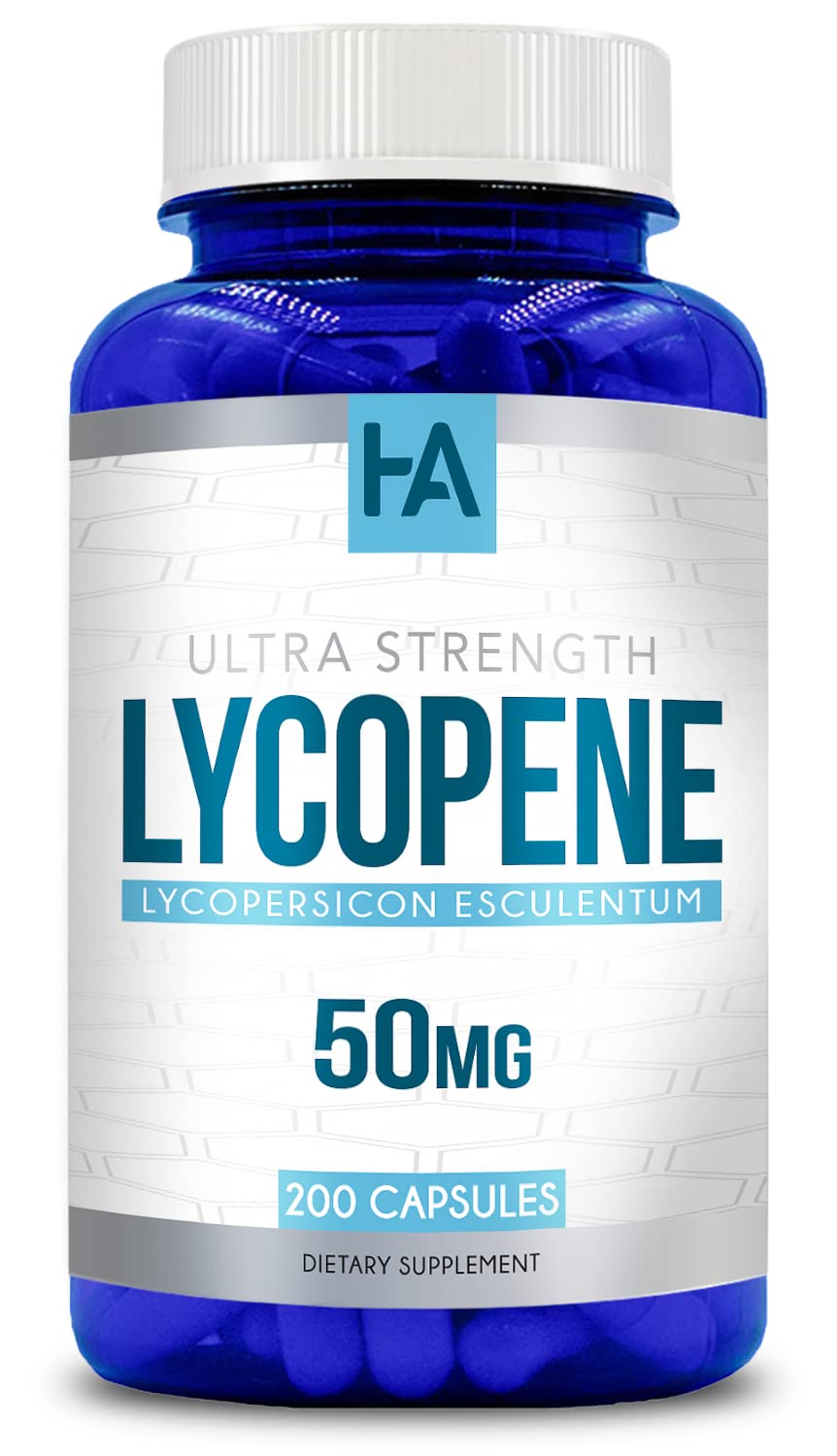 Naturally Derived Lycopene supplement bottle front