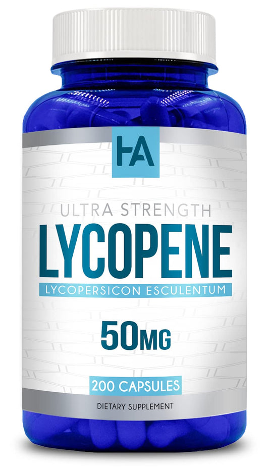 Naturally Derived Lycopene supplement bottle front