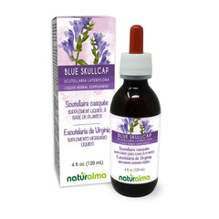 Naturalma Blue Skullcap liquid extract bottle label