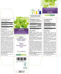 Brahmi Bacopa monnieri tincture liquid extract bottle