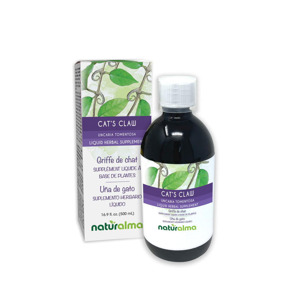 Naturalma Cat's Claw bark tincture bottle front view