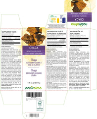 Naturalma Chaga tincture bottle - side view