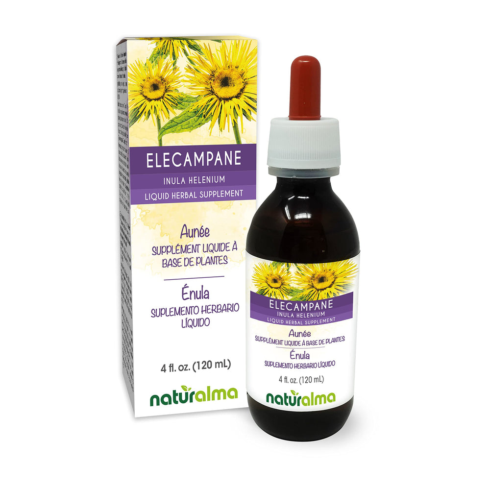 Naturalma Elecampane Root Tincture bottle, 4 fl oz