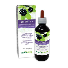 Naturalma Eleuthero tincture bottle with 1:10 concentration, 6.76 fl oz
