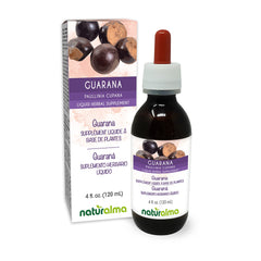 Naturalma Guarana tincture bottle, 4 oz, front view