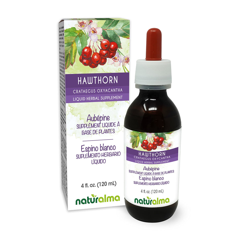 Naturalma Hawthorn tincture bottle with 4 oz label