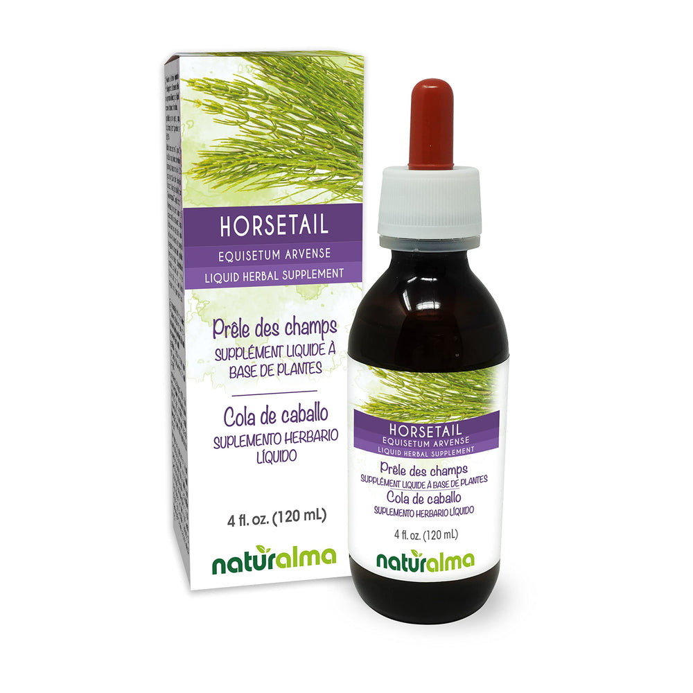 Naturalma Horsetail tincture bottle with label