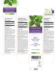 Naturalma Lemon Balm tincture bottle standing upright