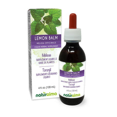 Naturalma Lemon Balm tincture bottle with dropper (4 oz)