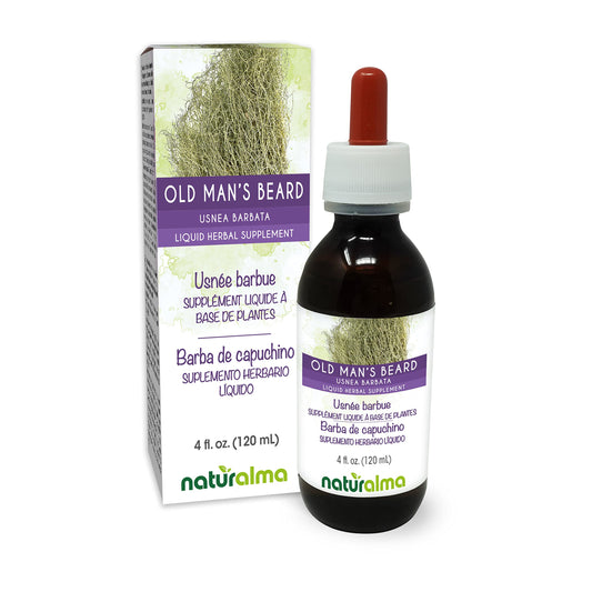 Naturalma Old Man's Beard tincture bottle with dropper