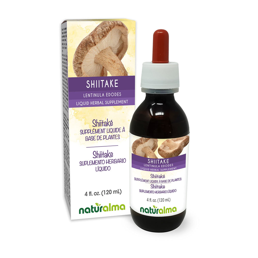 Naturalma shiitake tincture 4 oz bottle