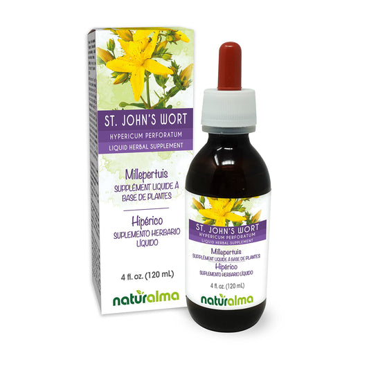 Naturalma St. John's Wort tincture bottle and dropper