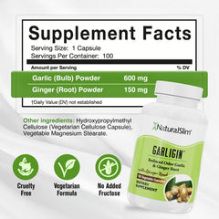 Close-up of odorless garlic capsules with ginger content