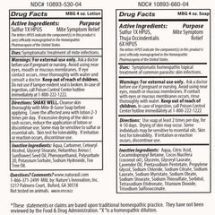 Naturasil Mite-B-Gone small-batch US facility stamp indicating quality