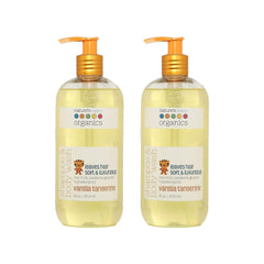 Nature's Baby Vanilla Tangerine 3-in-1 Shampoo, Body & Face Wash bottle - 16 oz, 2-pack (image 1)