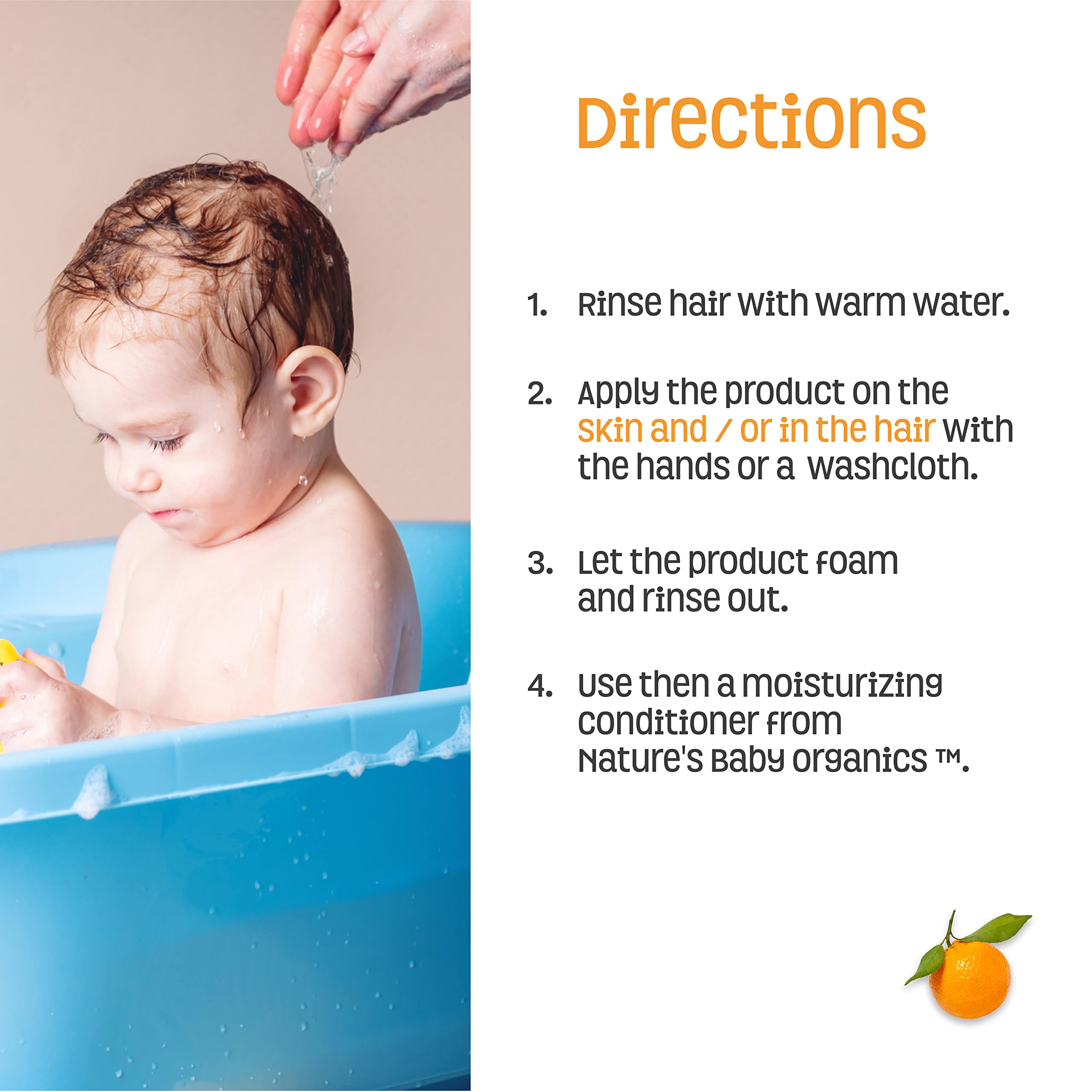 Nature's Baby Vanilla Tangerine product packaging with 2-pack (image 6)