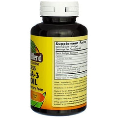 Packaging shot with bottle and capsules