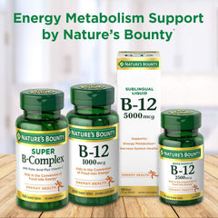 Nutrition facts panel for B-12 500 mcg microlozenges