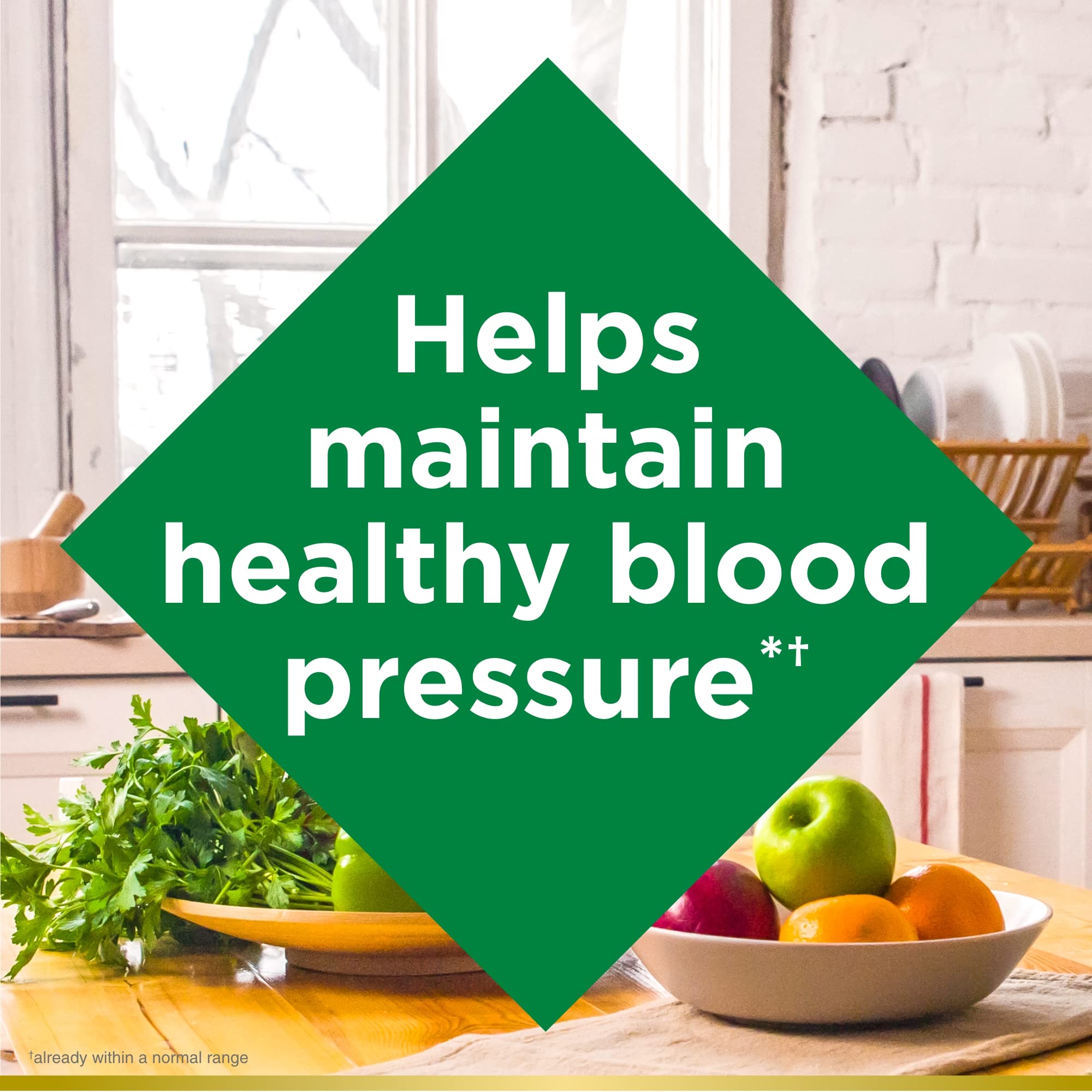 Packaging highlighting heart health and energy support