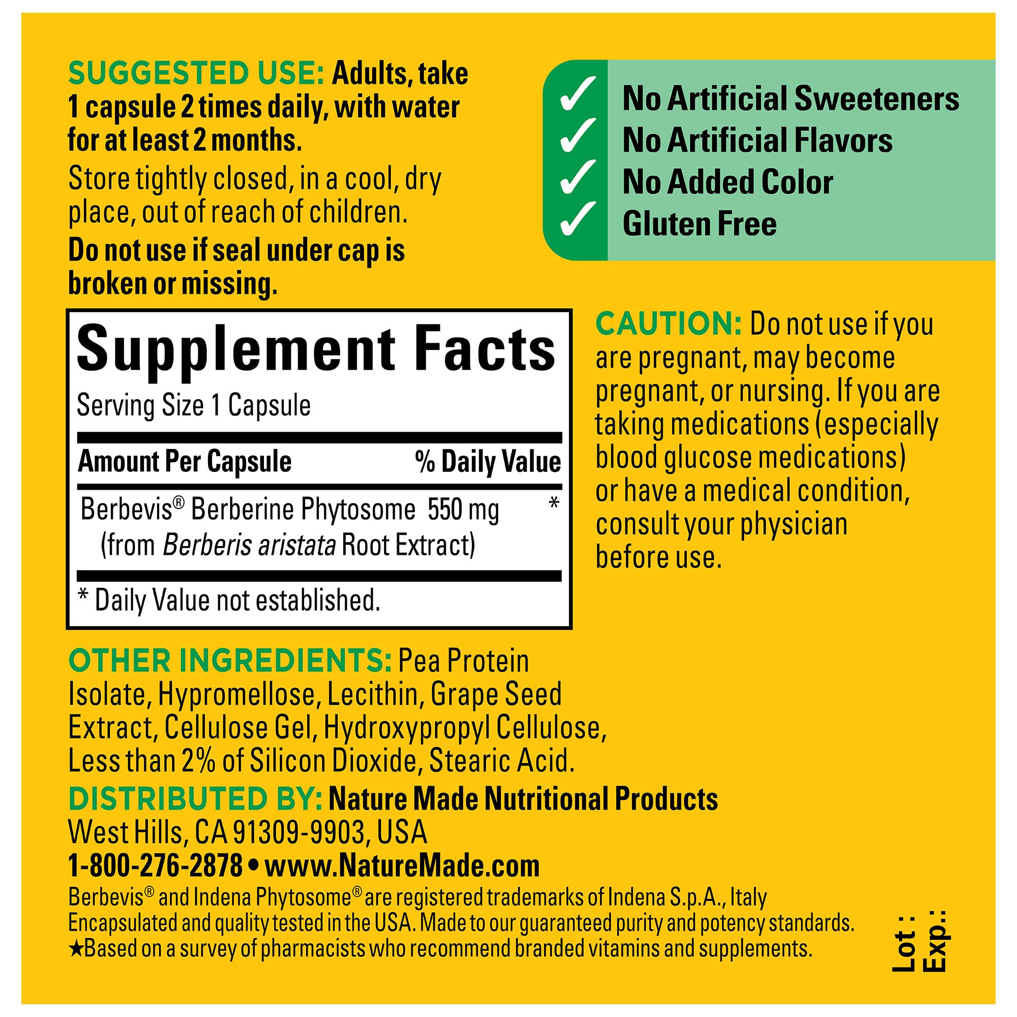 Box and bottle showing 30 day supply with 60 capsules
