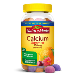 Nature Made Calcium Gummies 80-count front label