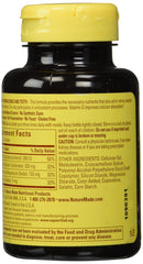 Close-up of Nature Made Calcium Magnesium & Zinc Tabs label