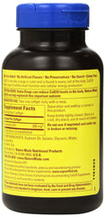 Close-up of Nature Made CoQ10 200 mg bottle label