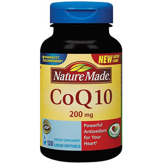 Nature Made CoQ10 Naturally Orange 200 mg softgels - 120 count