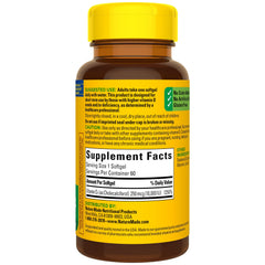 60-day supply label for Nature Made Vitamin D3 10000 IU