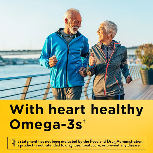 Back view of Nature Made Fish Oil Omega-3 Gummies bottle