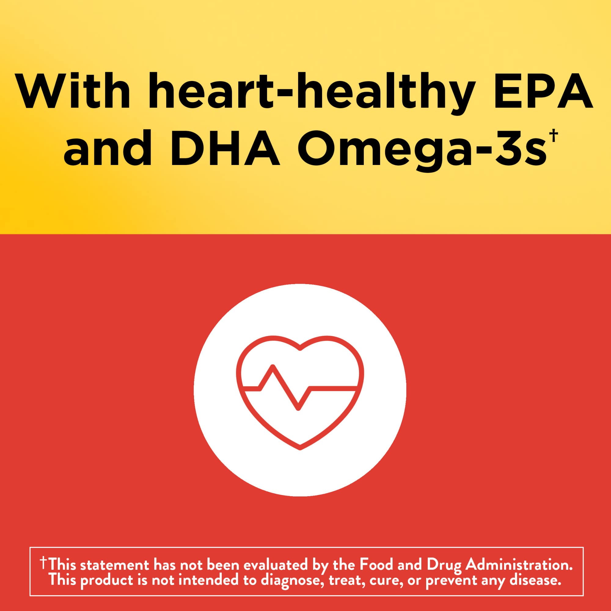 Nutrition facts panel for Nature Made Kids First Multivitamin with Omega-3