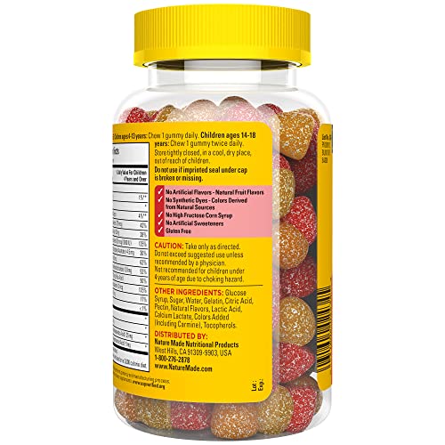 USP Verified seal on Nature Made Kids First multivitamin gummies