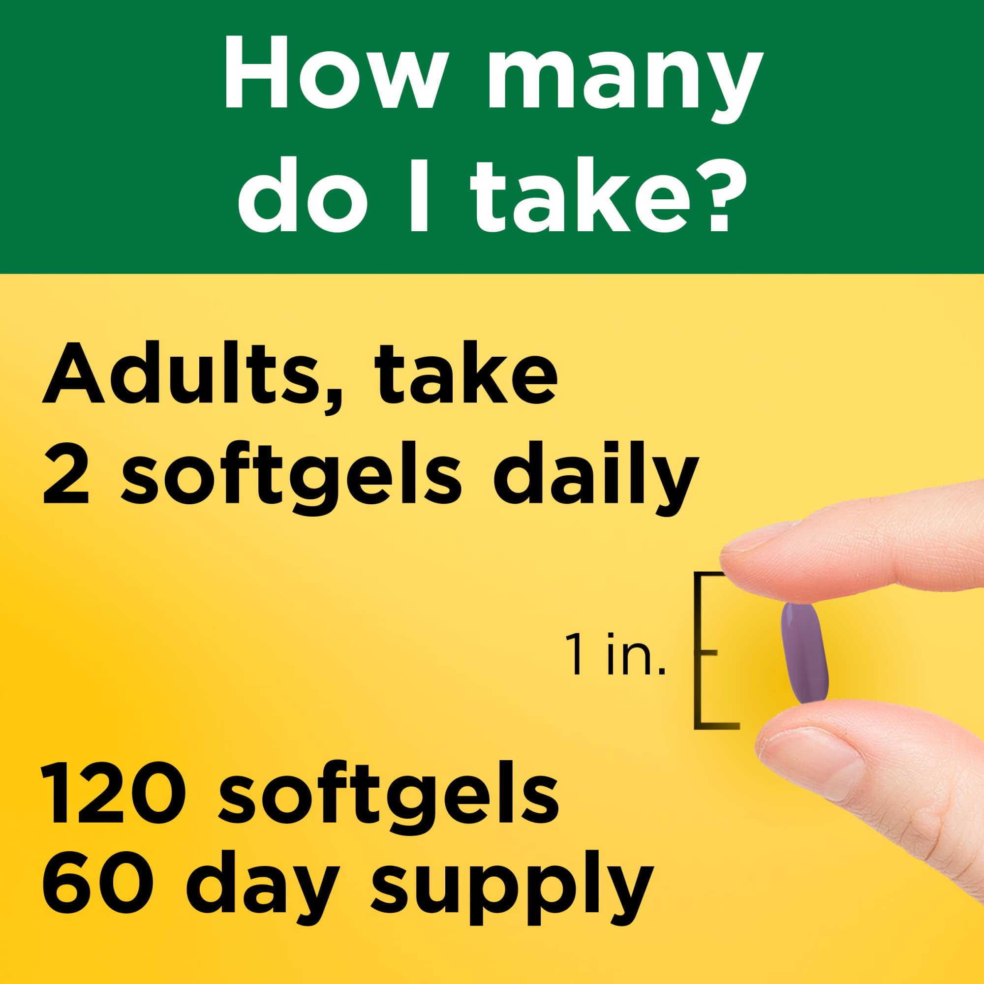Nature Made branding with pharmacist-recommended badge