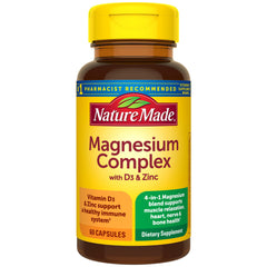 Nature Made Magnesium Complex with D3 and Zinc bottle