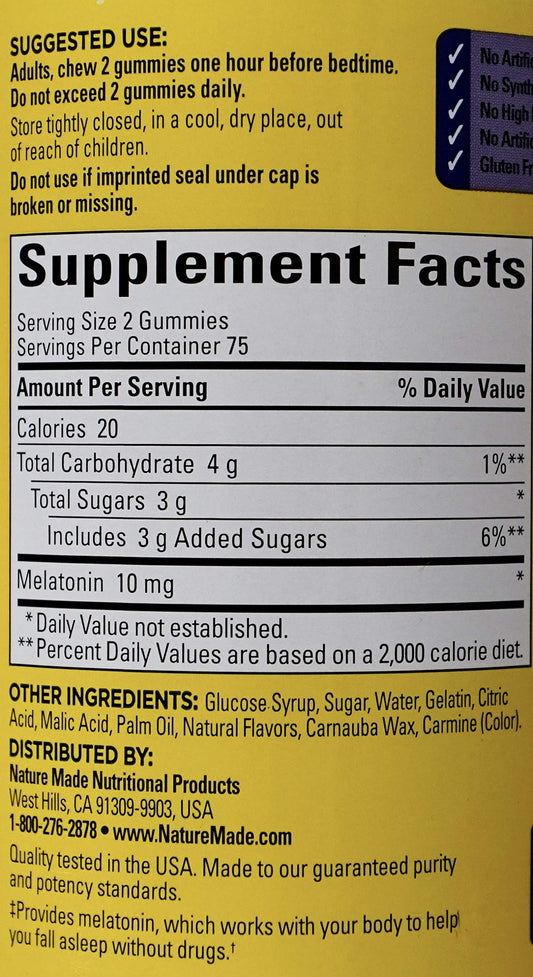Close-up of Dreamy Strawberry Melatonin Gummies