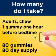 Nature Made Melatonin Gummies 2.5 mg daily use