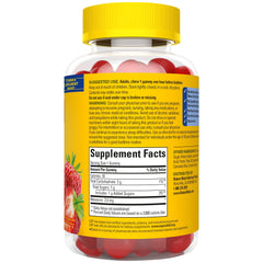 Nature Made Melatonin Gummies 2.5 mg product label