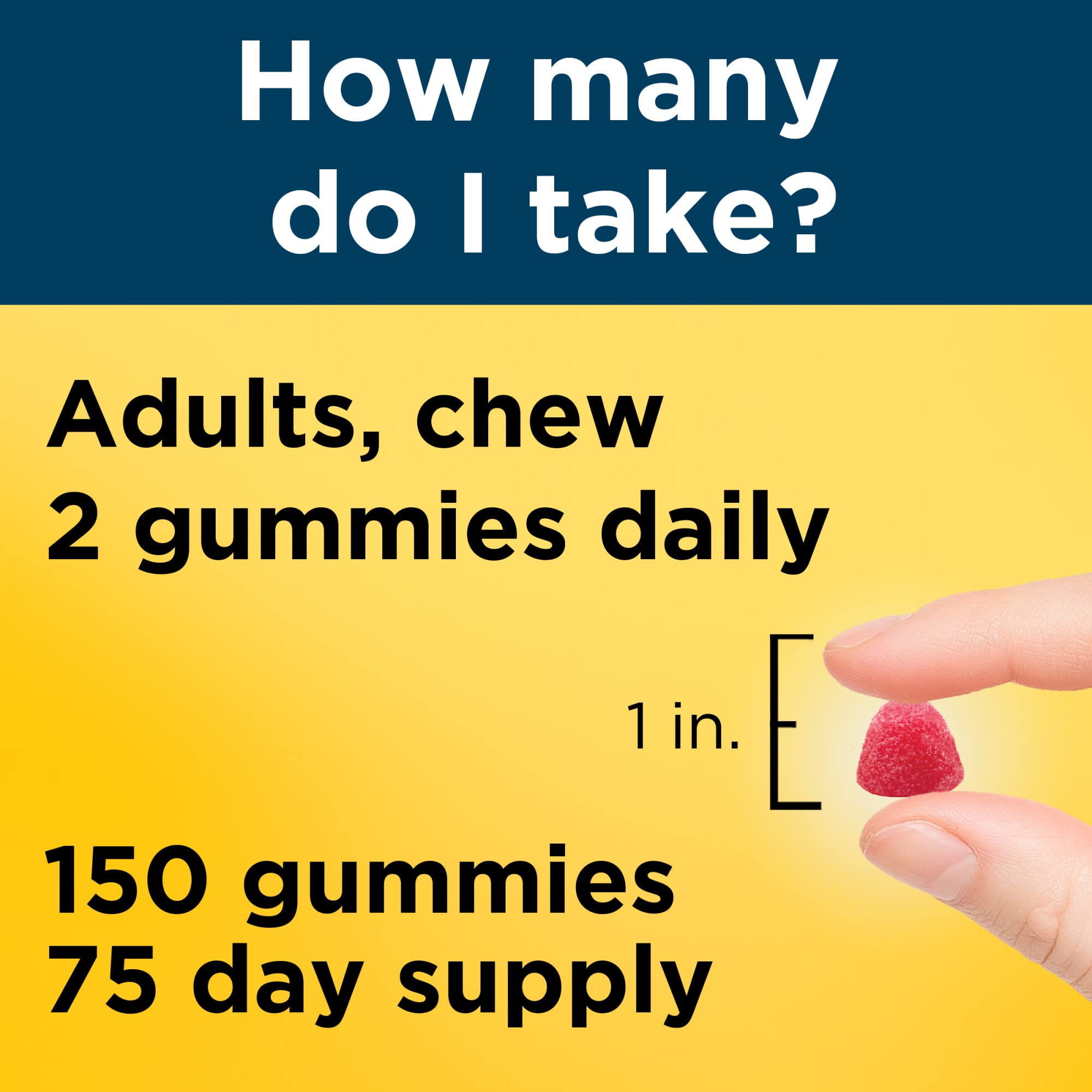 Nature Made USP Verified label on multivitamin gummies